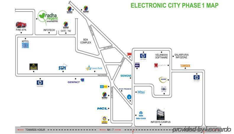 Radha Regent Electronic City Bangalore Exterior foto